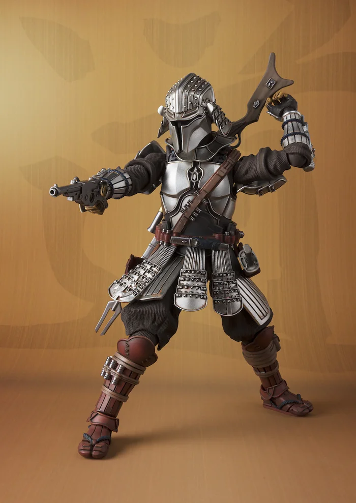 Bandai Meisho Movie Realization The Mandalorian Ronin Mandalorian & Grogu (Beskar Armor) - Image 4