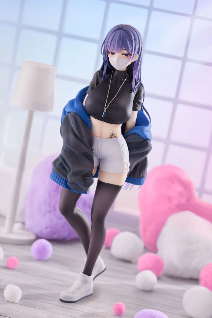 Mask Girl Yuna 1/7 Scale Figure With Milestone Exclusive Bonus - Image 15