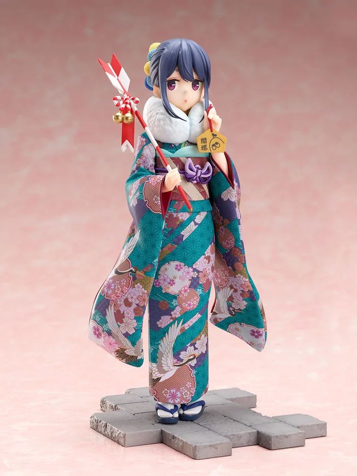 Laid-Back Camp Season 2 Rin Shima: Furisode Ver. 1/7 Scale Figure - Image 2