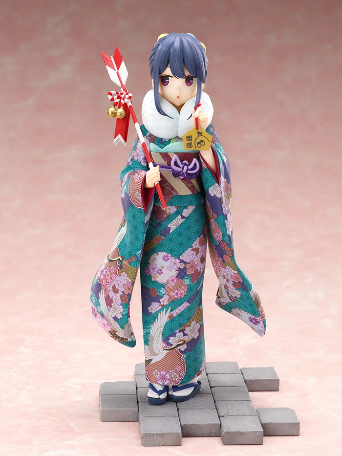 Laid-Back Camp Season 2 Rin Shima: Furisode Ver. 1/7 Scale Figure - Image 5