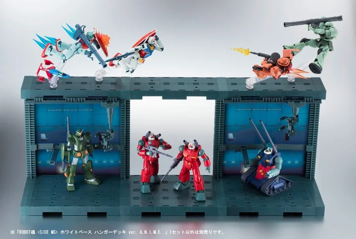 Bandai Robot Spirits Mobile Suit Gundam White Base Hangar Deck Ver. A.N.I.M.E. - Image 8