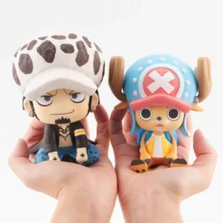 MegaHouse Look Up Series One Piece Trafalgar Law & Tony Tony Chopper Set W/ Bonus