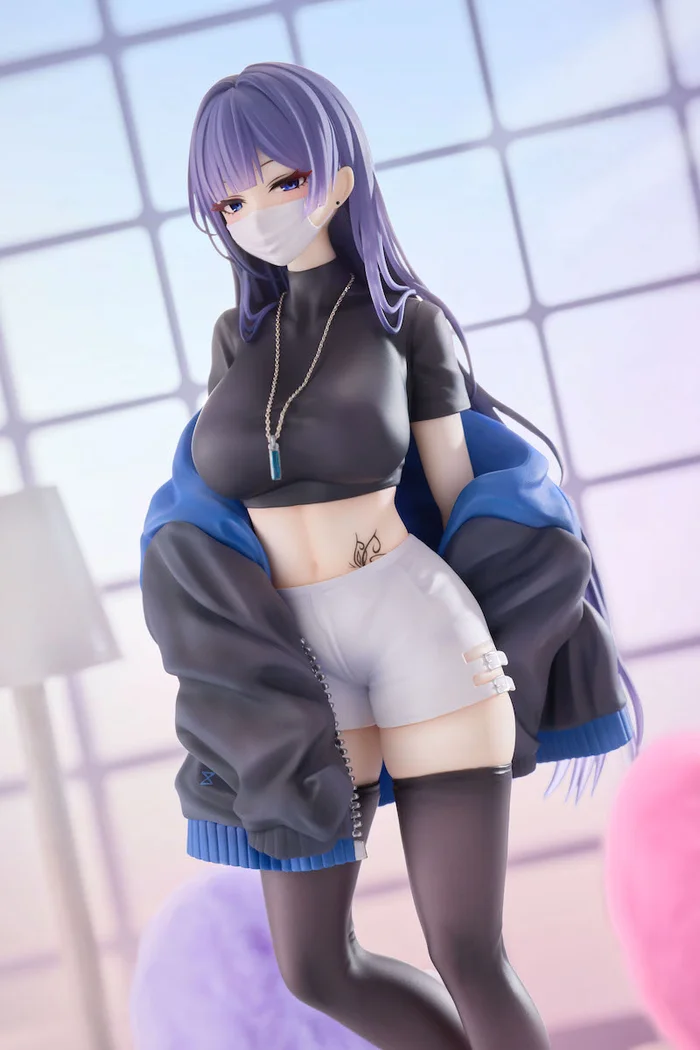 Mask Girl Yuna 1/7 Scale Figure With Milestone Exclusive Bonus - Image 14