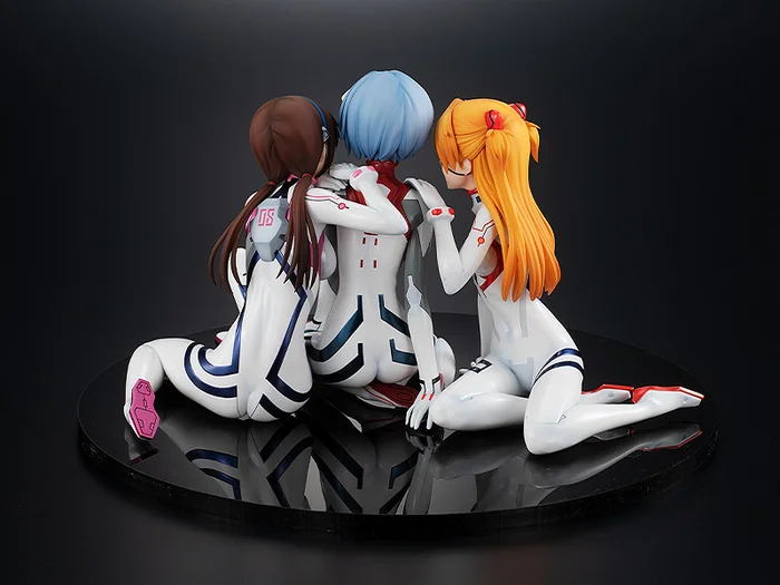 KADOKAWA Evangelion: 3.0+1.0 Thrice Upon A Time Asuka/Rei/Mari: Newtype Cover Ver. 1/8 Scale Figure - Image 3