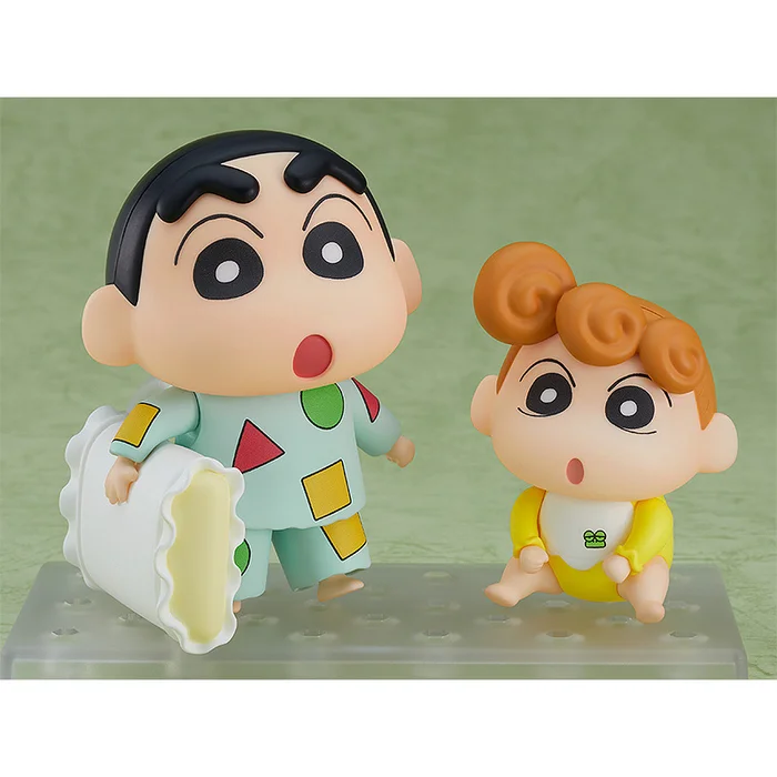 GOOD SMILE COMPANY Nendoroid Crayon Shin-chan Shinnosuke Nohara: Pajama Ver. & Himawari