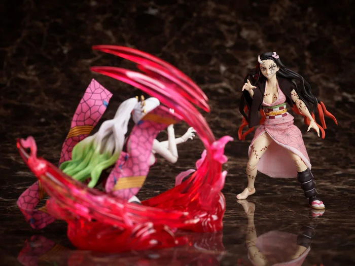 BUZZmod Demon Slayer: Kimetsu No Yaiba Nezuko Kamado: Demon Advancing Ver. 1/12 Scale Action Figure - Image 8
