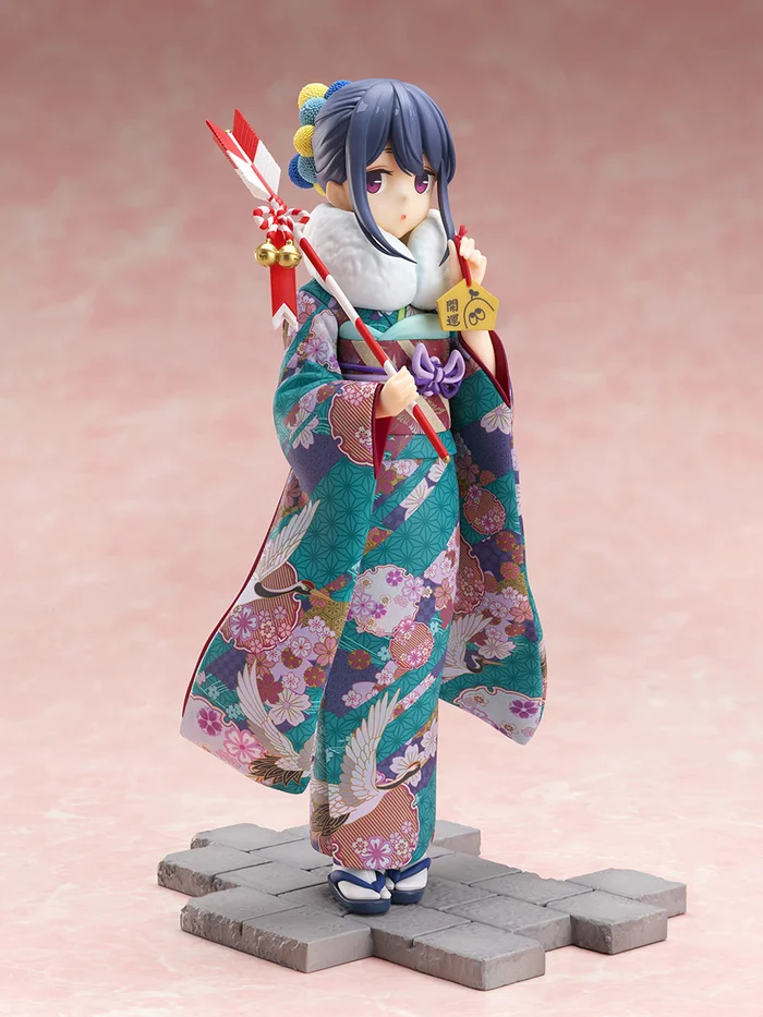 Laid-Back Camp Season 2 Rin Shima: Furisode Ver. 1/7 Scale Figure - Image 3