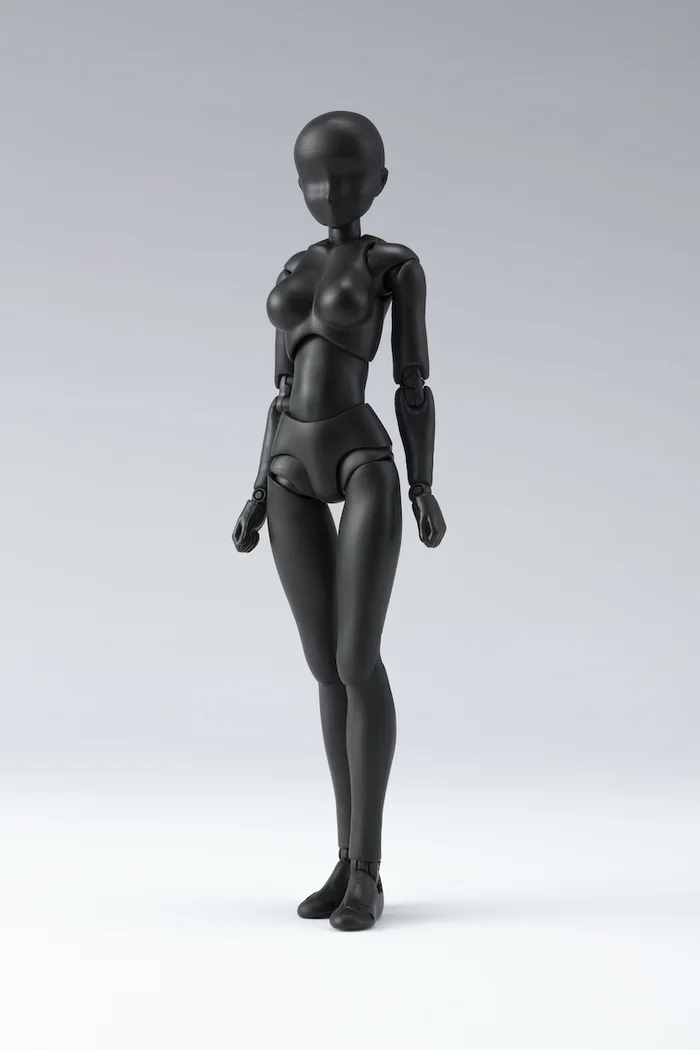 Bandai S.H.Figuarts Body-chan: Solid Black Color Ver. DX Set Vol. 2 - Image 4