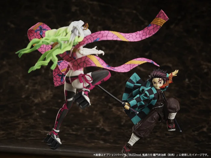 BUZZmod Demon Slayer: Kimetsu No Yaiba Daki 1/12 Scale Action Figure - Image 11