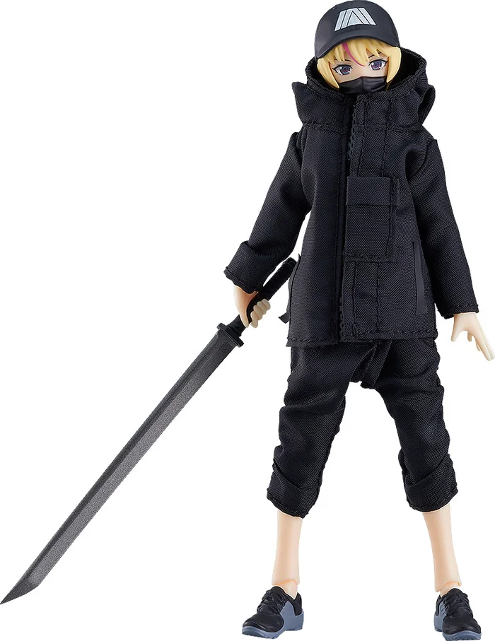 Max Factory Figma Female Body (Yuki) With Techwear Outfit - Image 11