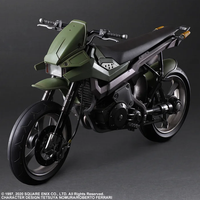 Square Enix Play Arts Kai Final Fantasy VII Remake Jessie & Motorcycle Set - Image 7