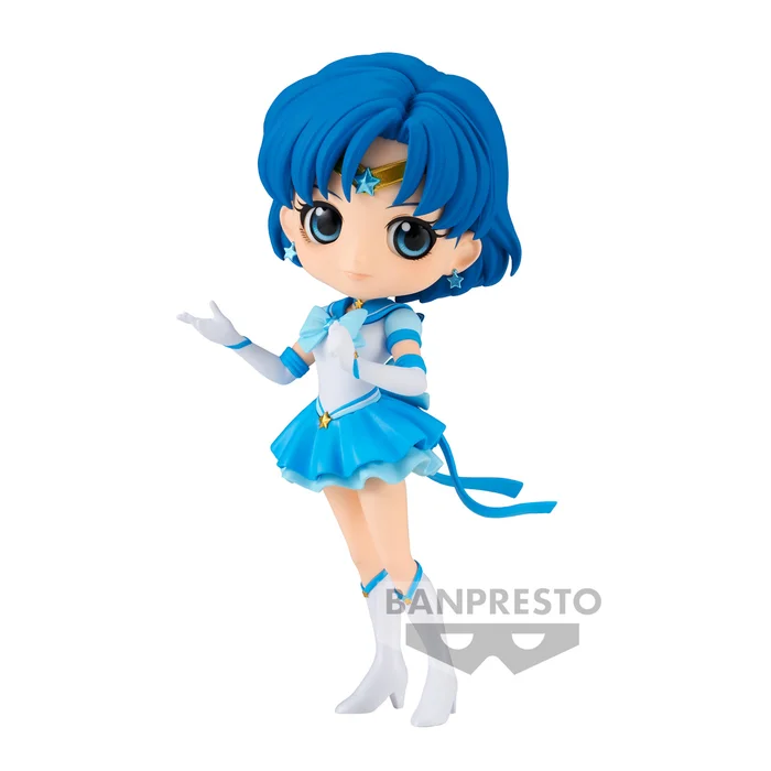 BANPRESTO Q Posket Pretty Guardian Sailor Moon Cosmos The Movie Eternal Sailor Mercury - Image 6