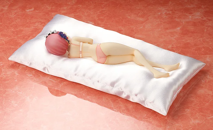 KADOKAWA Re:Zero -Starting Life In Another World- Ram: Sleeping Together Pink Lingerie Ver. 1/7 Scale Figure - Image 6