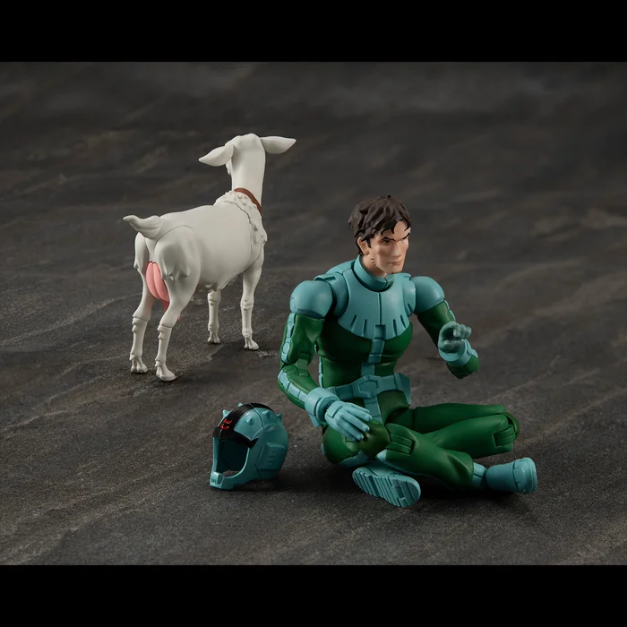 MegaHouse Gundam Military Generation Mobile Suit Gundam Cucuruz Doan's Island & The 08th MS Team Standard Infantry & Infantry Motorbike - Image 3