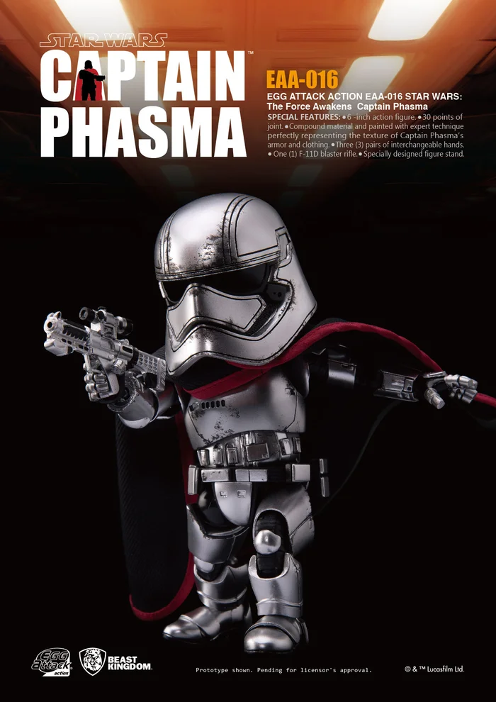 Egg Attack Action No. 16: Star Wars: The Force Awakens - Captain Phasma - Image 4