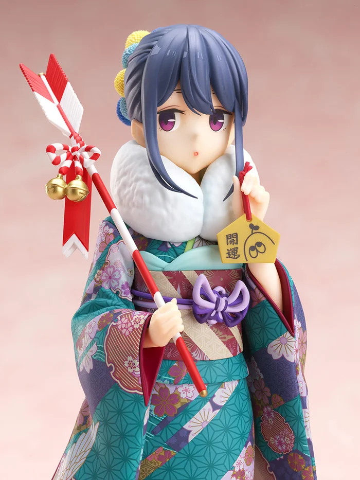 Laid-Back Camp Season 2 Rin Shima: Furisode Ver. 1/7 Scale Figure