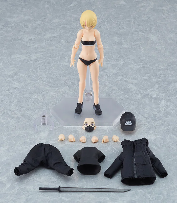 Max Factory Figma Female Body (Yuki) With Techwear Outfit - Image 10