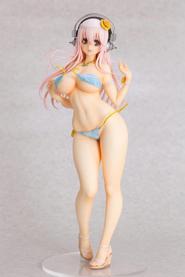 Super Sonico: Summer Vacation Ver. 1/4.5 Scale Figure (Re-run) - Image 2