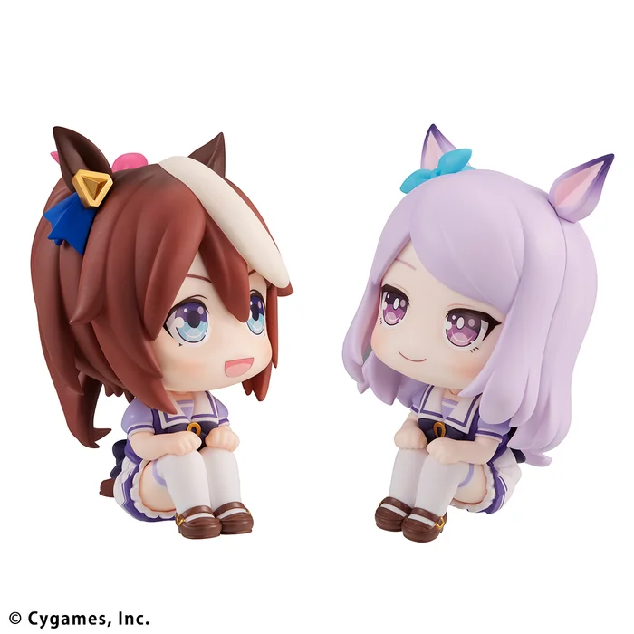 MegaHouse Look Up Series Uma Musume: Pretty Derby Tokai Teio & Mejiro McQueen W/ Bonus Cushions - Image 6