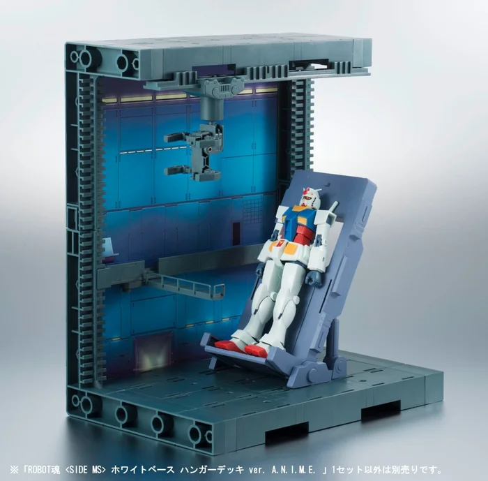 Bandai Robot Spirits Mobile Suit Gundam White Base Hangar Deck Ver. A.N.I.M.E. - Image 6