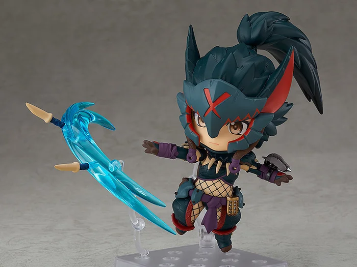 GOOD SMILE COMPANY Nendoroid Monster Hunter World: Iceborne Hunter: Female Nargacuga Alpha Armor Ver. DX - Image 7