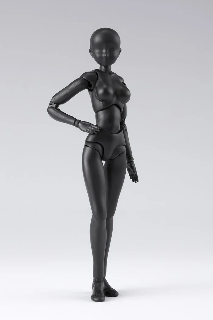 Bandai S.H.Figuarts Body-chan: Solid Black Color Ver. DX Set Vol. 2