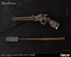 Bloodborne Hunter's Arsenal: Hunter Pistol & Torch 1/6 Scale Weapon