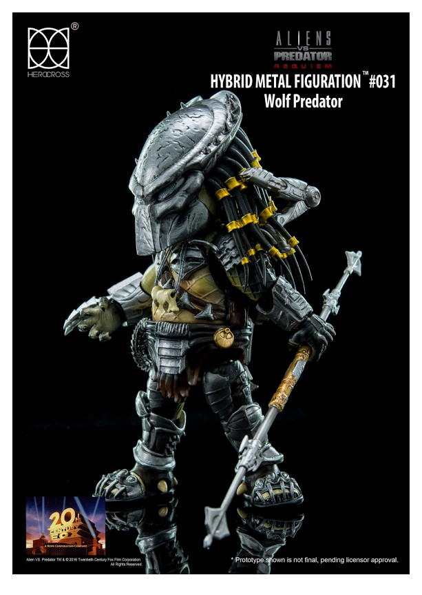 Hybrid Metal Figuration #031: Aliens Vs Predator: Requiem - Wolf Predator - Image 5