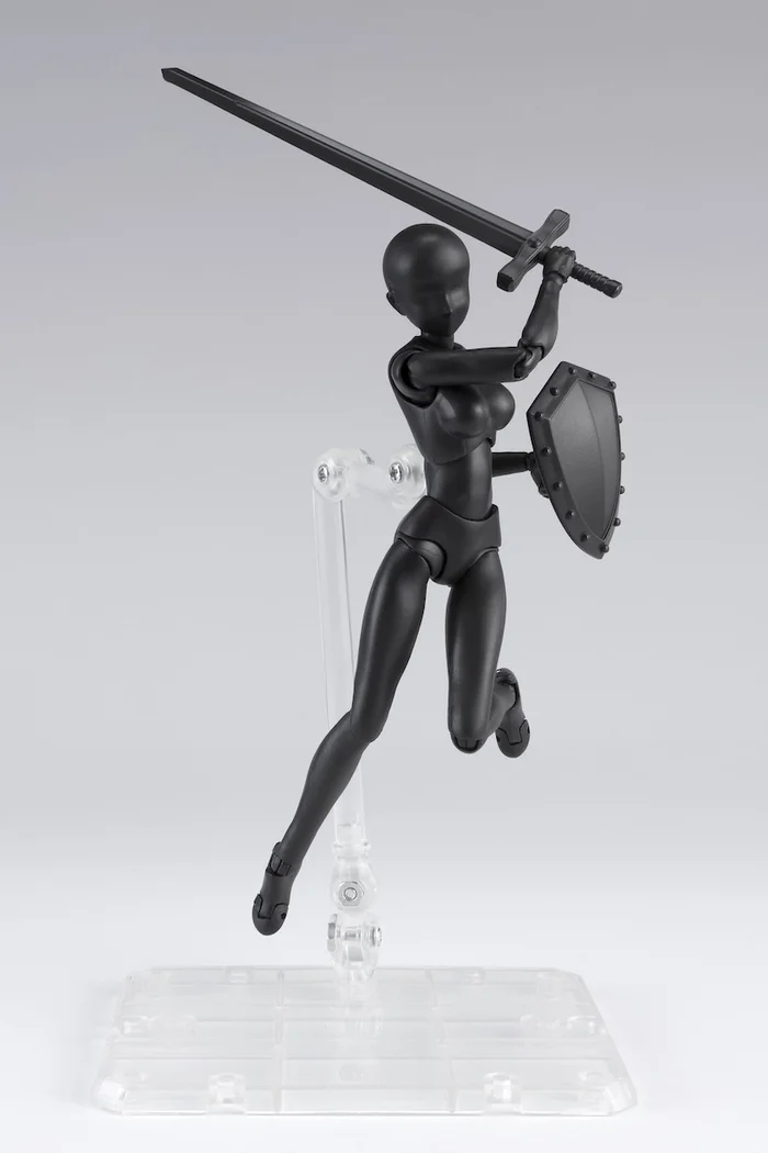 Bandai S.H.Figuarts Body-chan: Solid Black Color Ver. DX Set Vol. 2 - Image 3