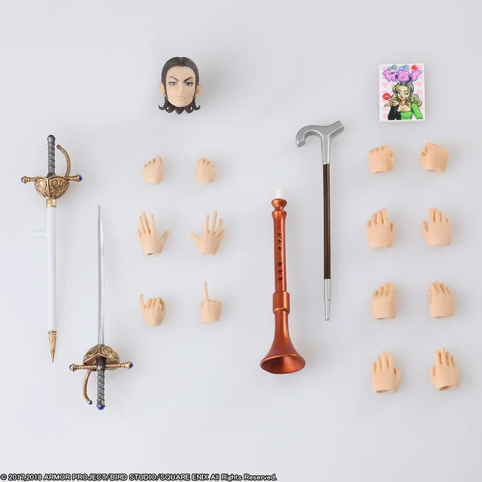 Square Enix Bring Arts Dragon Quest XI: Echoes Of An Elusive Age Sylvando & Rab Set - Image 9