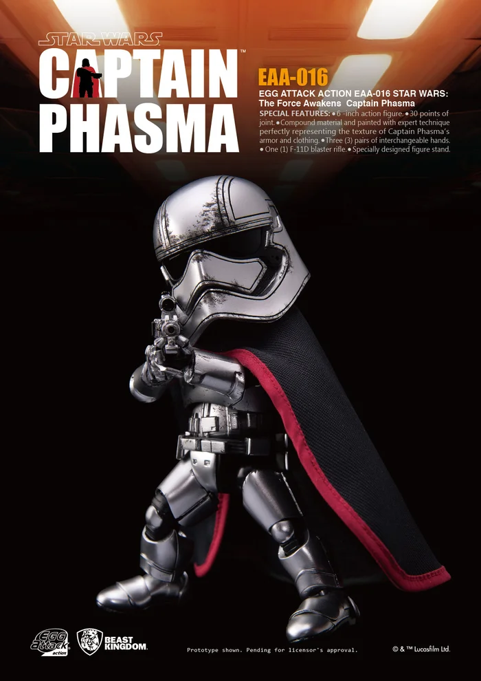Egg Attack Action No. 16: Star Wars: The Force Awakens - Captain Phasma - Image 3