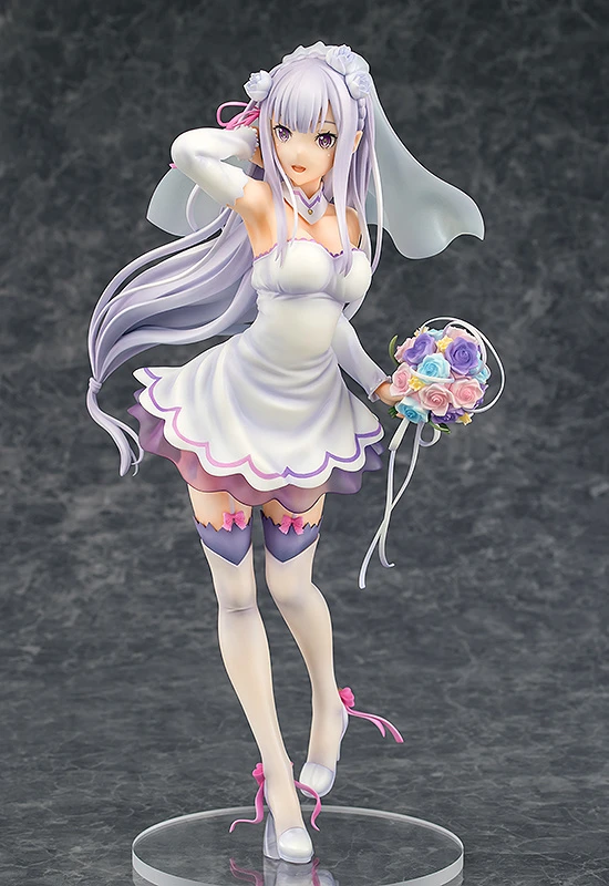 Re:Zero -Starting Life In Another World- Emilia: Wedding Ver. 1/7 Scale Figure (Re-run) - Image 2