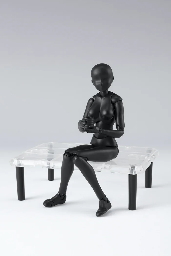 Bandai S.H.Figuarts Body-chan: Solid Black Color Ver. DX Set Vol. 2 - Image 8