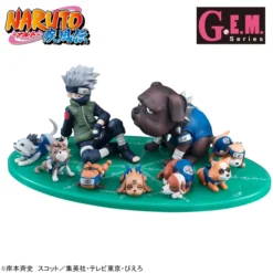 MegaHouse G.E.M. Series Gaiden! Naruto Shippuden Kakashi & Ninken Set