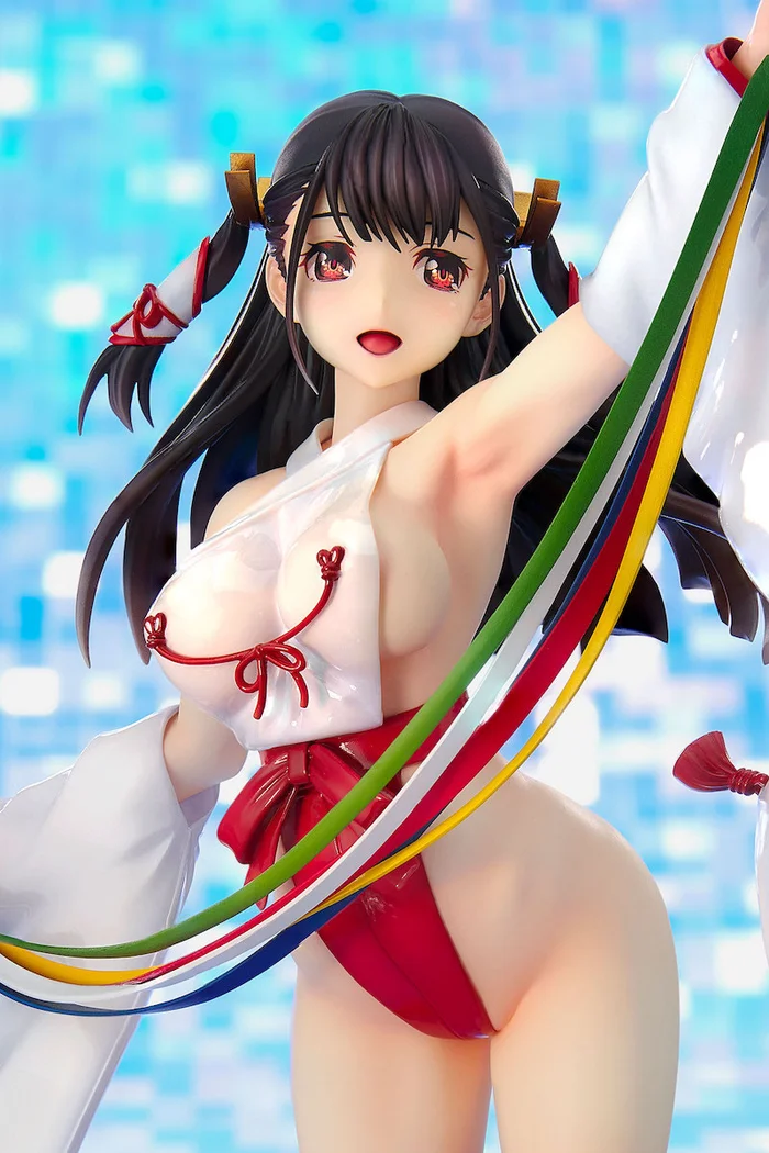Vertex Tight Na Oshigoto 2: Miko-san Akane Kagura Non-Scale Figure - Image 2