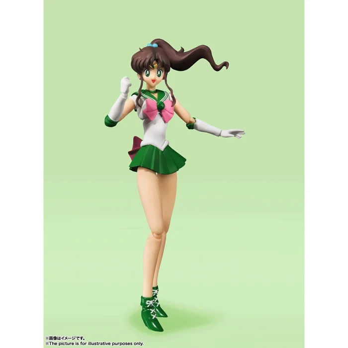 Bandai S.H.Figuarts Pretty Guardian Sailor Moon Sailor Jupiter: Animation Color Edition - Image 2