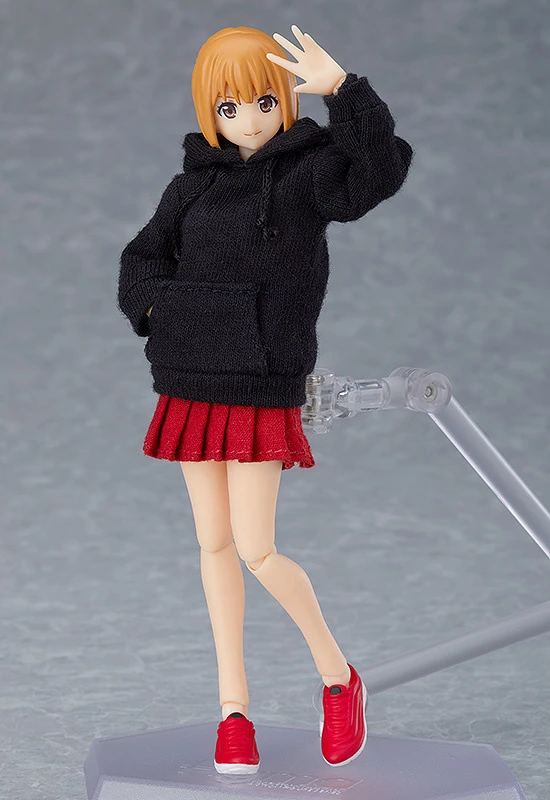 Max Factory Figma Female Body (Emily) W/ Hoodie Outfit