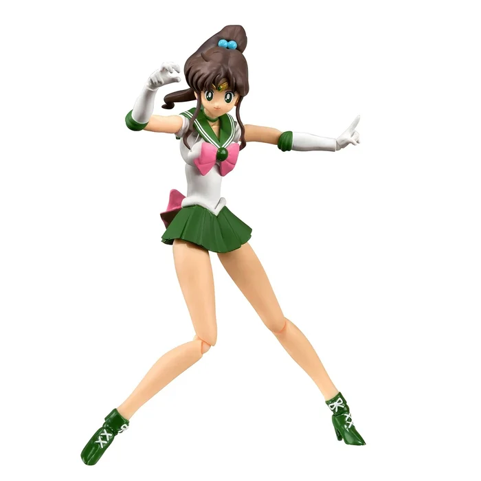 Bandai S.H.Figuarts Pretty Guardian Sailor Moon Sailor Jupiter: Animation Color Edition - Image 5