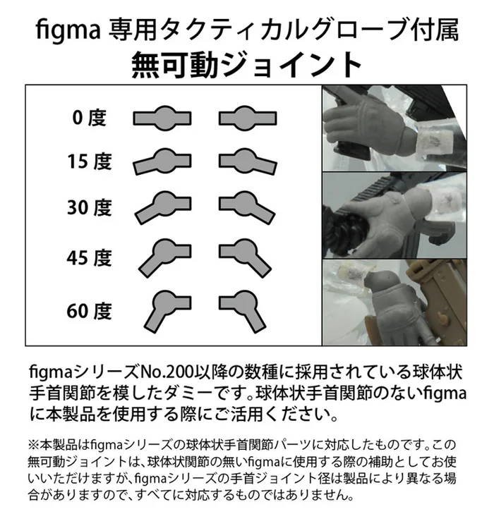 Little Armory-OP5: Figma Tactical Gloves (Mas Grey) - Image 11