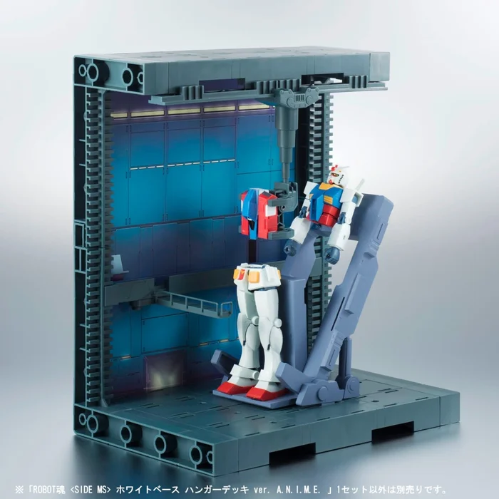 Bandai Robot Spirits Mobile Suit Gundam White Base Hangar Deck Ver. A.N.I.M.E. - Image 7