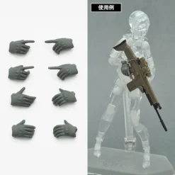 Little Armory-OP5: Figma Tactical Gloves (Mas Grey)
