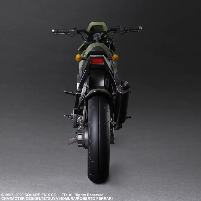 Square Enix Play Arts Kai Final Fantasy VII Remake Jessie & Motorcycle Set - Image 5