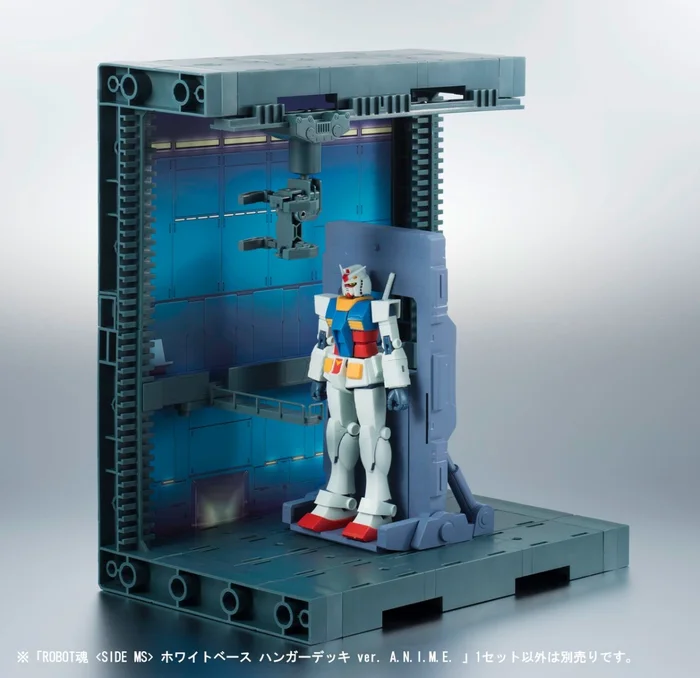 Bandai Robot Spirits Mobile Suit Gundam White Base Hangar Deck Ver. A.N.I.M.E. - Image 4