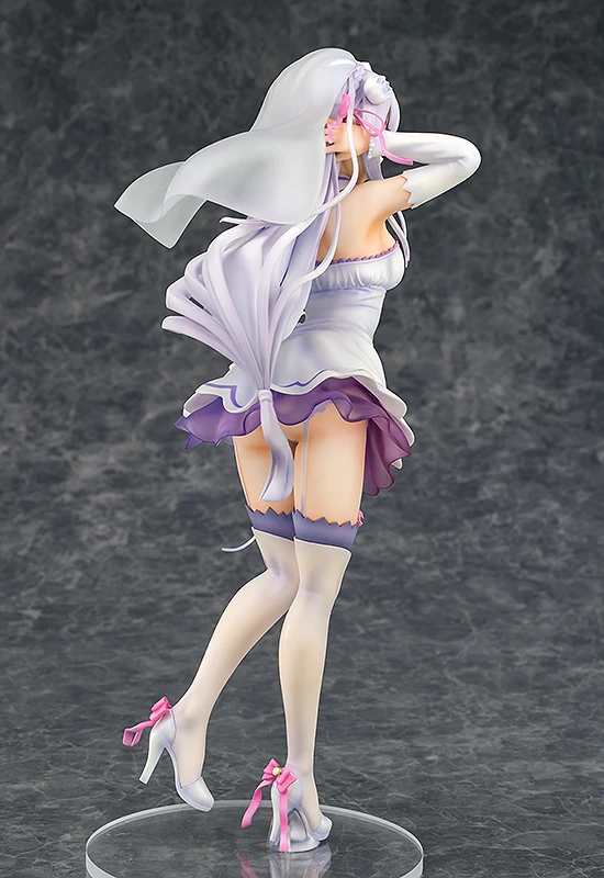 Re:Zero -Starting Life In Another World- Emilia: Wedding Ver. 1/7 Scale Figure (Re-run) - Image 5