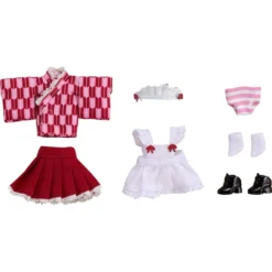 GOOD SMILE COMPANY Nendoroid Doll: Outfit Set (Japanese-Style Maid - Pink)