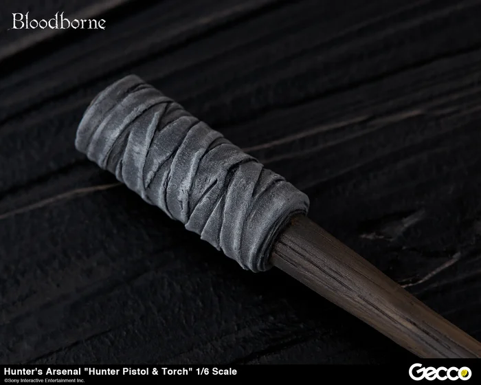 Bloodborne Hunter's Arsenal: Hunter Pistol & Torch 1/6 Scale Weapon - Image 5