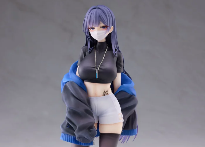 Mask Girl Yuna 1/7 Scale Figure With Milestone Exclusive Bonus - Image 9