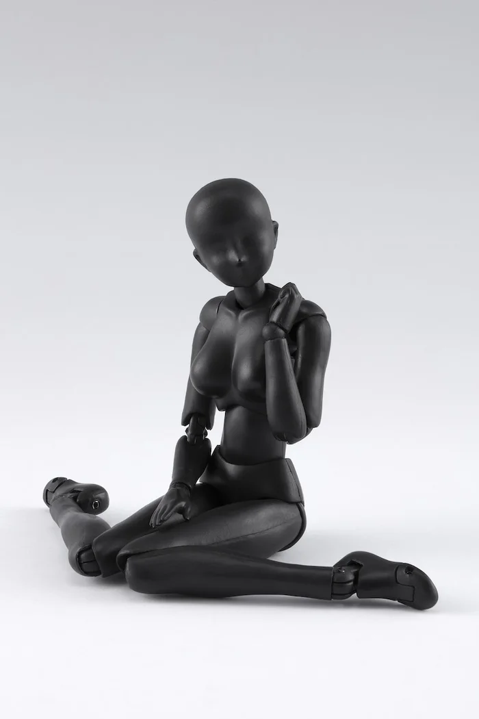 Bandai S.H.Figuarts Body-chan: Solid Black Color Ver. DX Set Vol. 2 - Image 2