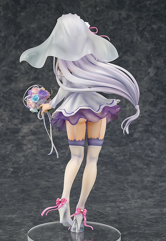 Re:Zero -Starting Life In Another World- Emilia: Wedding Ver. 1/7 Scale Figure (Re-run) - Image 4