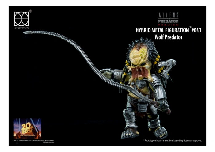 Hybrid Metal Figuration #031: Aliens Vs Predator: Requiem - Wolf Predator - Image 7
